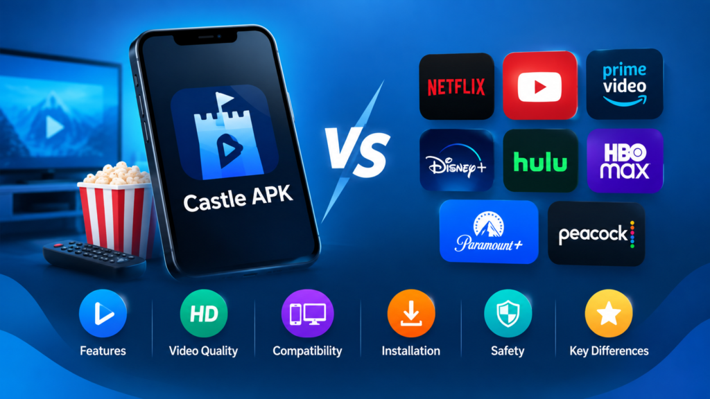 Castle APK vs Other Streaming Apps: Features and Key Differences